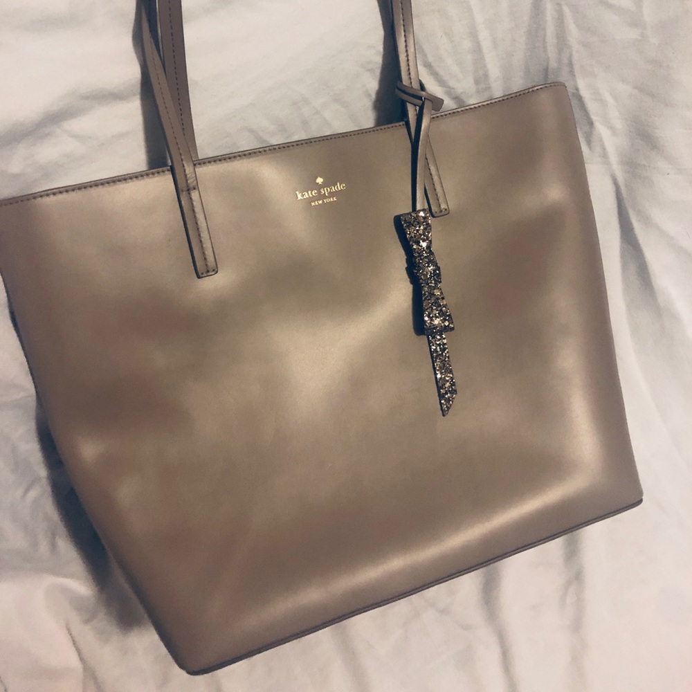 Kate Spade Glitter Box Tote